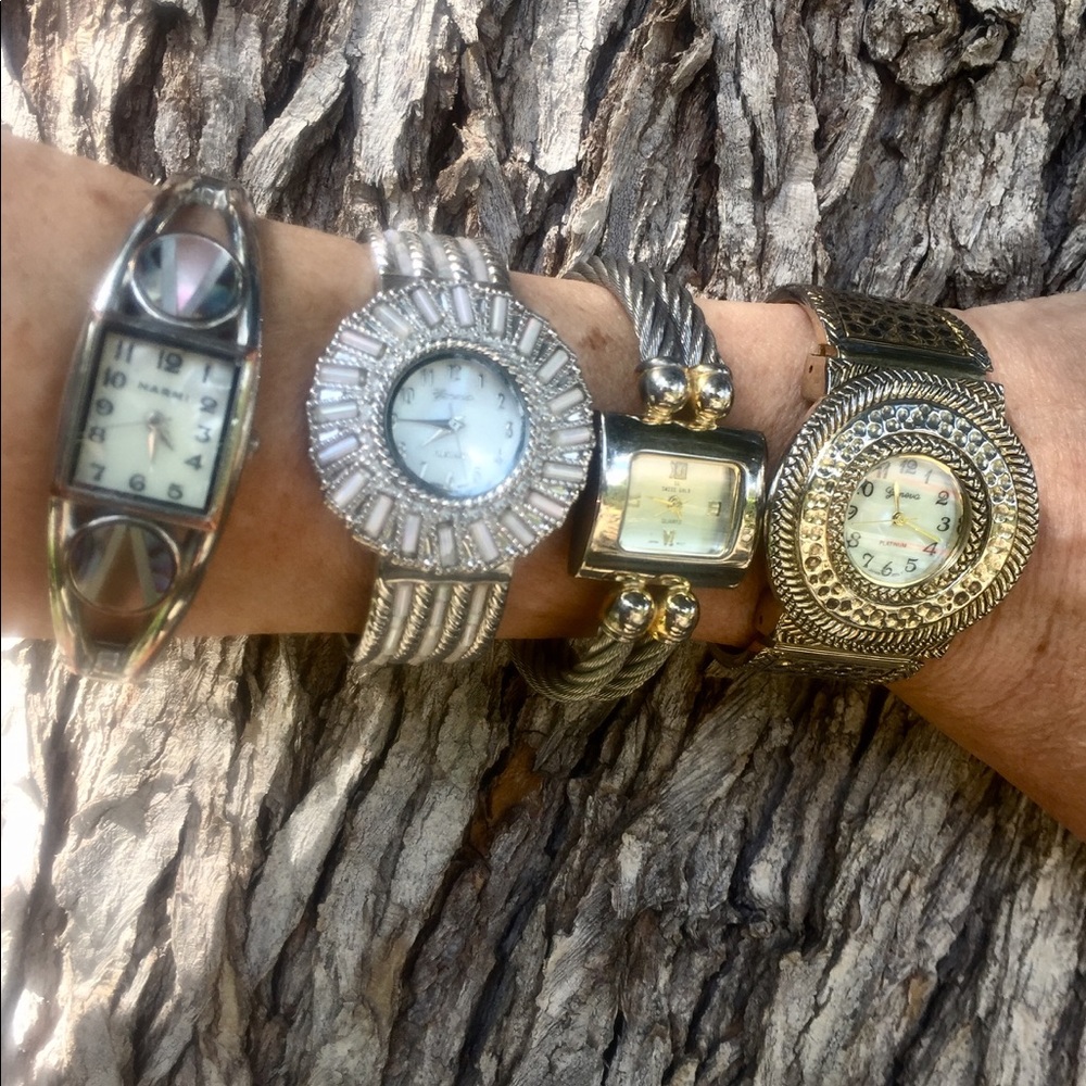 Swiss Gold bracelet watch